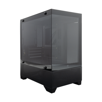 Kućište White Shark GCC-2304 Torpedo, Midi tower, kaljeno staklo, bez napajanja, Micro ATX, crno