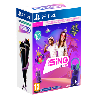 Let's Sing 2025 - Double Mic Bundle (PS4)