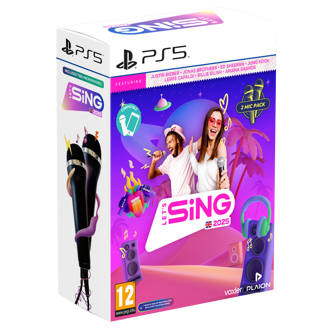 Let's Sing 2025 - Double Mic Bundle (PS5)