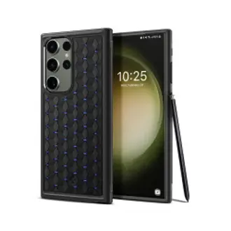 Maskica za mobitel Spigen Cryo Armor, za Samsung Galaxy S23 Ultra, crno-plava