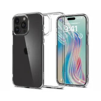 Maskica za mobitel Spigen Crystal Hybrid, za Apple iPhone 15 Pro Max, prozirna