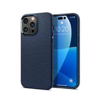 Maskica za mobitel Spigen Liquid Air, za Apple iPhone 14 Pro Max, tamno plava