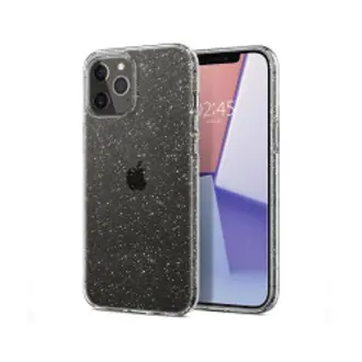 Maskica za mobitel Spigen Liquid Crystal Glitter, za Apple iPhone 12/Pro, glitter prozirna