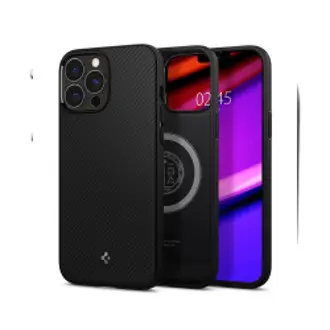 Maskica za mobitel Spigen Mag Armor MagSafe, za Apple iPhone 13 Pro Max, crna