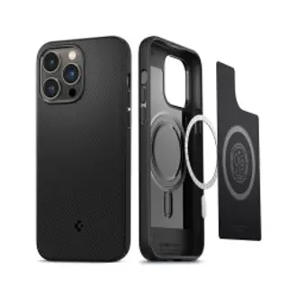 Maskica za mobitel Spigen Mag Armor MagSafe, za Apple iPhone 14 Pro, crna