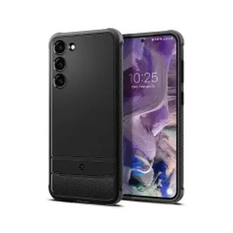 Maskica za mobitel Spigen Rugged Armor, za Samsung Galaxy S23, crna