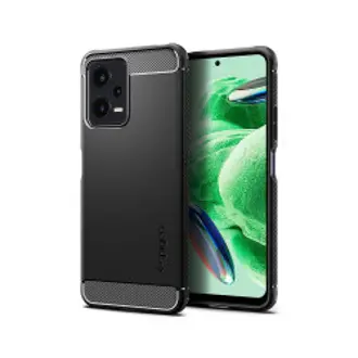 Maskica za mobitel Spigen Rugged Armor, za Xiaomi Redmi Note 12 5G/ Poco X5 5G, crna