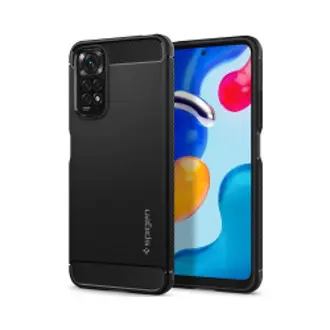 Maskica za mobitel Spigen Rugged Armor, za Xiaomi Redmi Note 11S/Note 11, crna