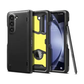 Maskica za mobitel Spigen Slim Armor Pro Pen Edition, za Samsung Galaxy Z Fold5, crna