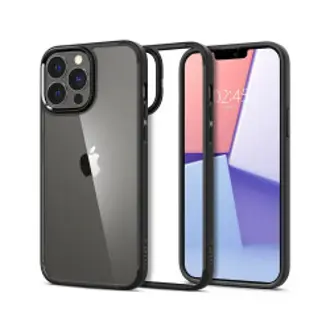 Maskica za mobitel Spigen Ultra Hybrid, za Apple iPhone 13 Pro, crna
