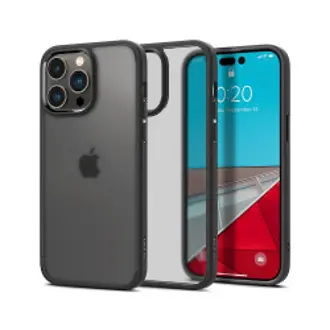 Maskica za mobitel Spigen Ultra Hybrid, za Apple iPhone 14 Pro, crna