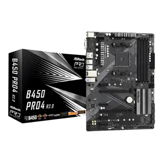 Matična ploča ASRock B450 Pro4 R2.0, AMD AM4, ATX