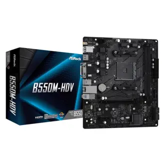 Matična ploča ASRock B550M-HDV, AMD AM4, Micro ATX