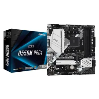Matična ploča ASRock B550M Pro4, AMD AM4, Micro ATX