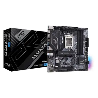 Matična ploča ASRock B660M Pro RS DDR4, Intel LGA1700, Micro ATX