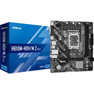 Matična ploča ASRock H610M-HDV/M.2 R2.0 DDR4, Intel LGA1700, Micro ATX