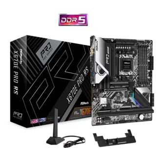 Matična ploča ASRock X670E Pro RS, AMD AM5, WiFi, Bluetooth, ATX