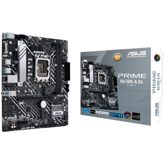 Matična ploča Asus Prime H610M-A D4-CSM DDR4, Intel LGA1700, Micro ATX