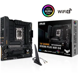 Matična ploča Asus TUF Gaming B760M-Plus WiFi D4 DDR4, Intel LGA1700, WiFi, Bluetooth, Micro ATX 