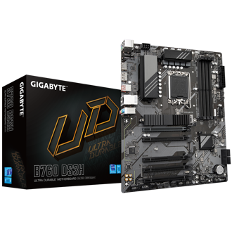 Matična ploča Gigabyte B760 DS3H DDR5, Intel LGA1700, ATX