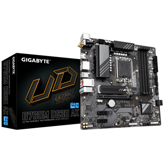 Matična ploča Gigabyte B760M DS3H AX DDR5, Intel LGA1700, WiFi, Bluetooth, Micro ATX