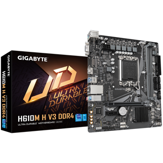 Matična ploča Gigabyte H610M H V3 DDR4, Intel LGA1700, Micro ATX