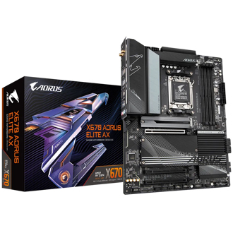 Matična ploča Gigabyte X670 Aorus Elite AX, AMD AM5, WiFi, Bluetooth, ATX