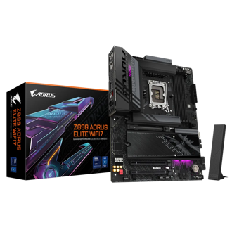 Matična ploča Gigabyte Z890 Aorus Elite WiFi7, Intel LGA1851, WiFi, Bluetooth, ATX