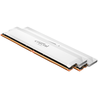 Memorija Crucial Pro White CP2K16G60C36U5W, 32GB (2x16GB), DDR5 6000MHz, CL36