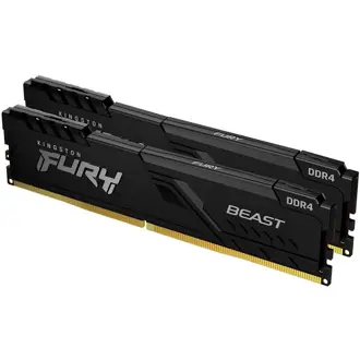 Memorija Kingston Fury Beast, 16GB (2x8GB), DDR4 3600MHz, CL17