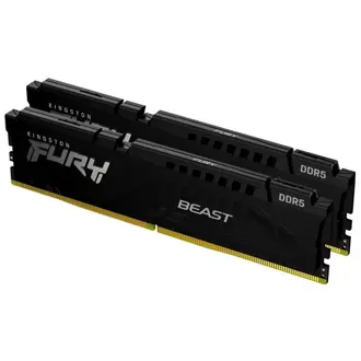 Memorija Kingston Fury Beast Black XMP, 32GB (2x16GB), DDR5 5200MHz, CL40