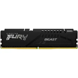Memorija Kingston Fury Beast Black XMP, 64GB (2x32GB), DDR5 6400MHz, CL32