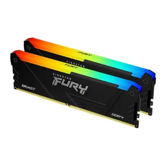 Memorija Kingston Fury Beast RGB, 32GB (2x16GB), DDR4 3200MHz, CL16
