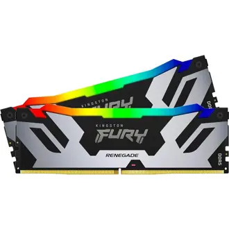 Memorija Kingston Fury Renegade Silver RGB XMP, 32GB (2x16GB), DDR5 6000MHz, CL32