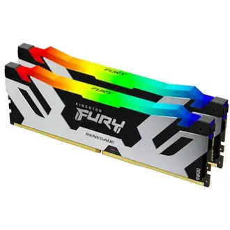 Memorija Kingston Fury Renegade Silver RGB XMP, 64GB (2x32GB), DDR5 6000MHz, CL32