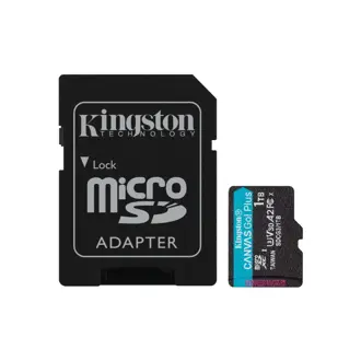 Memorijska kartica Kingston Canvas Go Plus, microSDHC, HC Class 10, 1TB + SD Adapter
