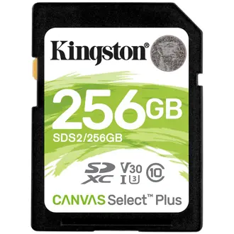 Memorijska kartica Kingston Canvas Select Plus, SDXC, HC Class 10, 256GB