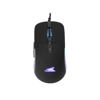 Miš Baracuda BGM-011 Nautilus, žičani, gaming, 12800DPI, RGB, crni