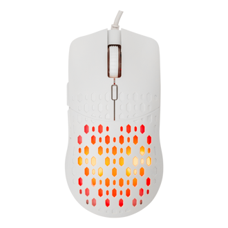 Miš Baracuda BGM-022 Octopus, žičani, gaming, 3600DPI, LED, bijeli