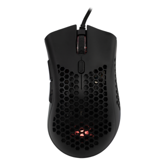 Miš Baracuda BGM-031 Coral, žičani, gaming, 12800DPI, RGB, crni