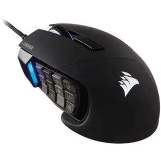 Miš Corsair Scimitar RGB Elite, žičani, gaming, 18000DPI, RGB, crni