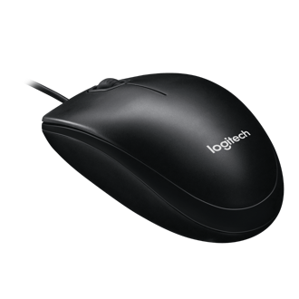Miš Logitech M100, žičani, tamnosivi