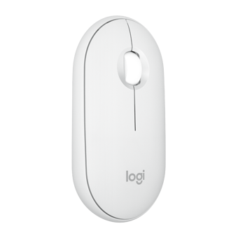 Miš Logitech Pebble 2 M350s, bežični, bijeli
