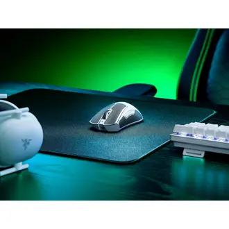 Miš Razer DeathAdder V3 Pro, bežični, gaming, 30000DPI, bijeli, RZ01-04630200-R3G1