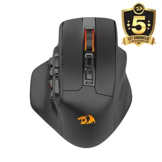 Miš Redragon Aatrox Pro M811 Wireless, bežični, gaming, 26000DPI, RGB, crni