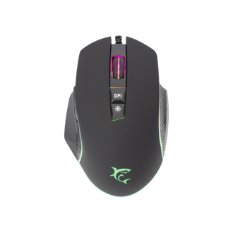Miš White Shark GM-5009 Gareth, žičani, gaming, 6400DPI, RGB, crni