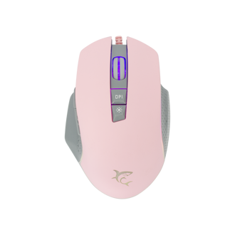 Miš White Shark GM-5009 Gareth, žičani, gaming, 6400DPI, RGB, rozi