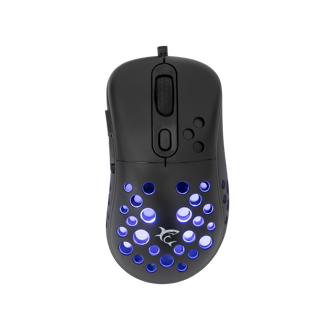 Miš White Shark GM-5013 Azrael, žičani, gaming, 12800DPI,  RGB, crni