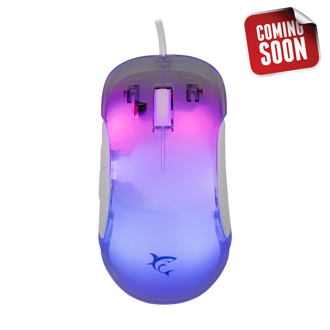 Miš White Shark GM-5017 Mordred, žičani, gaming, 12800DPI, RGB, bijeli