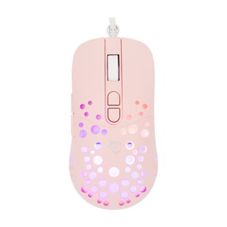 Miš White Shark GM-9004 Tristan-2, žičani, gaming, 12800DPI, RGB, rozi